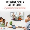 POLY Studio X52 All-In-One Video Bar with TC10 Controller Kit - Image 7