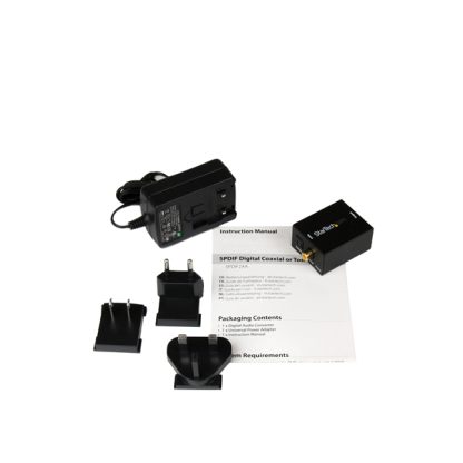 StarTech.com SPDIF Digital Coaxial or Toslink Optical to Stereo RCA Audio Converter - Image 4