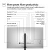HP Series 7 Pro 27 inch QHD Thunderbolt 4 Monitor - 727pu - Image 6
