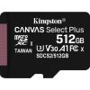 Kingston Technology Canvas Select 512GB micSDXC Plus 100R A1 C10 Card + ADP - Image 2