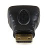 StarTech.com Mini HDMI to HDMI Adapter - 4K High Speed HDMI Adapter - 4K 30Hz Ultra HD High Speed HDMI Adapter - HDMI 1.4 - Gold - Image 2