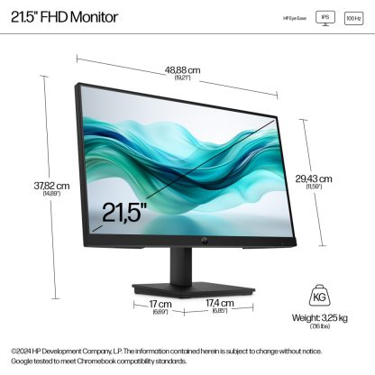 HP Series 3 Pro 21.5 inch FHD Monitor - 322pf - Image 5
