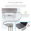 StarTech.com USB-C Triple Monitor Multiport Adapter, Dual 4K 60Hz + 4K 30Hz HDMI & DisplayPort, 3-Port USB 10Gbps Hub, 100W PD - Image 17