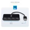 StarTech.com ST4200MINI2-USB-HUB interface hub USB 2.0 480 Mbit/s Black - Image 11
