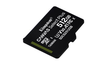 Kingston Technology Canvas Select 512GB micSDXC Plus 100R A1 C10 Card + ADP - Image 6