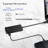 ASUS Dual 4K USB-C Dock DC201 Wired USB 3.2 Gen 2 (3.1 Gen 2) Type-C Black - Image 7