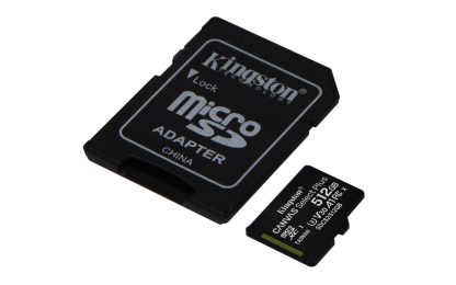 Kingston Technology Canvas Select 512GB micSDXC Plus 100R A1 C10 Card + ADP - Image 3