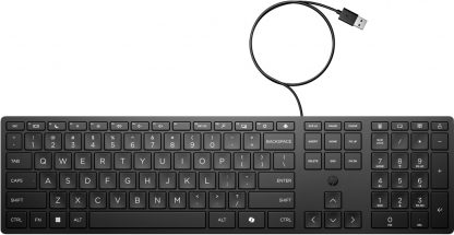 HP Wired Desktop 320K Keyboard - Image 3