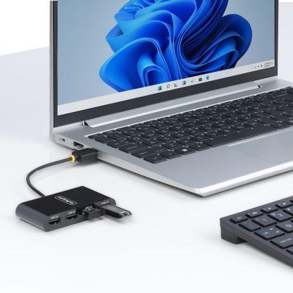 StarTech.com ST4200MINI2-USB-HUB interface hub USB 2.0 480 Mbit/s Black - Image 4