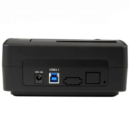 StarTech.com Single Bay USB 3.1 to SATA Hard Drive Docking Station, USB 3.1 (10 Gbps) Hard Drive Dock, External 2.5/3.5" SATA I - Image 3