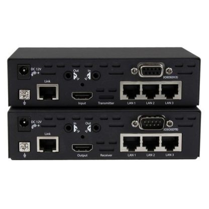 StarTech.com HDMI over CAT5 HDBaseT Extender - Power over Cable - IR - RS232 - 10/100 Ethernet - Ultra HD 4K - 330 ft (100m) - Image 4
