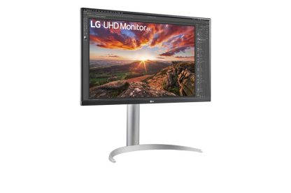 LG 27UP850N-W LED display 68.6 cm (27") 3840 x 2160 pixels 4K Ultra HD Silver, Black - Image 5