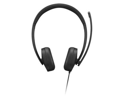 Lenovo 4XD1P83425 headphones/headset Wired Head-band Calls/Music USB Type-A Black - Image 5