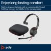 POLY Blackwire 5210 Monaural USB-C Headset +3.5mm Plug +USB-C/A Adapter - Image 14