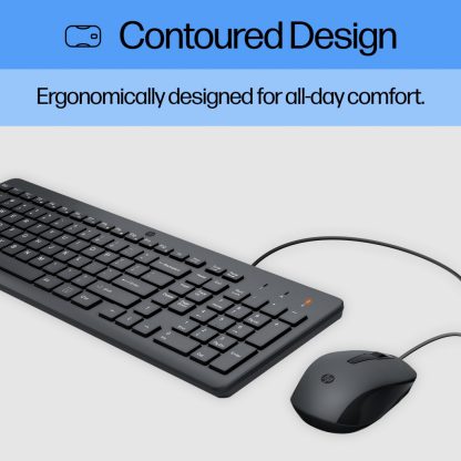 HP 150 Wired Mouse and Keyboard - Image 3