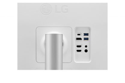 LG 27UP850N-W LED display 68.6 cm (27") 3840 x 2160 pixels 4K Ultra HD Silver, Black - Image 2