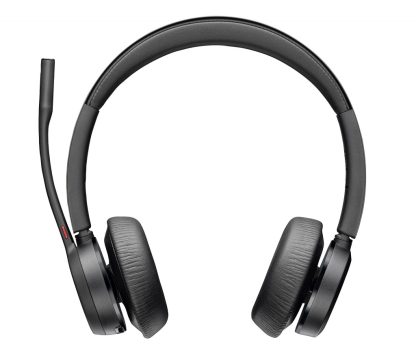 POLY Voyager 4320 UC Stereo USB-A Headset +BT700 USB-A Adapter +Charging Stand