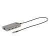 StarTech.com USB-C Triple Monitor Multiport Adapter, Dual 4K 60Hz + 4K 30Hz HDMI & DisplayPort, 3-Port USB 10Gbps Hub, 100W PD