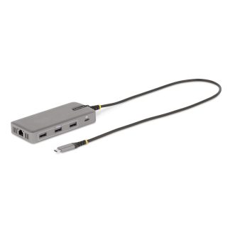StarTech.com USB-C Triple Monitor Multiport Adapter, Dual 4K 60Hz + 4K 30Hz HDMI & DisplayPort, 3-Port USB 10Gbps Hub, 100W PD