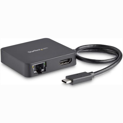 StarTech.com USB C Multiport Adapter - Portable USB-C Mini Dock 4K HDMI Video - Gigabit Ethernet, USB 3.0 Hub (1x USB-A 1x USB-