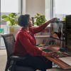 POLY Blackwire 3315 Monaural Microsoft Teams Certified USB-C Headset +3.5mm Plug +USB-C/A Adapter