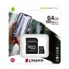 Kingston Technology Canvas Select 64GB micSDXC Plus 100R A1 C10 Card + ADP - Image 2