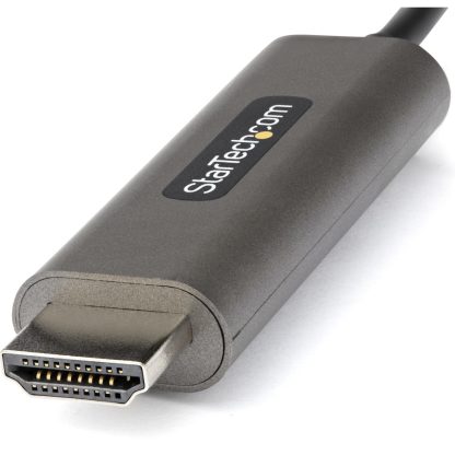 StarTech.com 16ft (5m) USB C to HDMI Cable 4K 60Hz w/ HDR10 - Ultra HD USB Type-C to 4K HDMI 2.0b Video Adapter Cable - USB-C t - Image 2