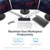 StarTech.com 4K USB-C Dock, Triple UHD 4K Monitor Docking Station, Mac & Windows, USB C to HDMI & DisplayPort, 60W Power Deliver - Image 7