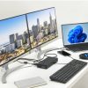 Kensington SD4781P Wired USB 3.2 Gen 2 (3.1 Gen 2) Type-C Black - Image 2