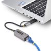 StarTech.com 2.5GbE USB-C to Ethernet Adapter with USB-A Converter, NBASE-T NIC, USB 3.0 Type-C 2.5/1G Multi Speed Network, Thu - Image 8