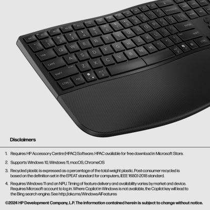 HP 685 Comfort Dual-Mode Keyboard - Image 9
