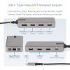 StarTech.com USB-C Triple Monitor Multiport Adapter, Dual 4K 60Hz + 4K 30Hz HDMI & DisplayPort, 3-Port USB 10Gbps Hub, 100W PD - Image 13
