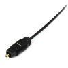 StarTech.com 3 ft Toslink SPDIF Optical Digital Audio Cable - Image 2