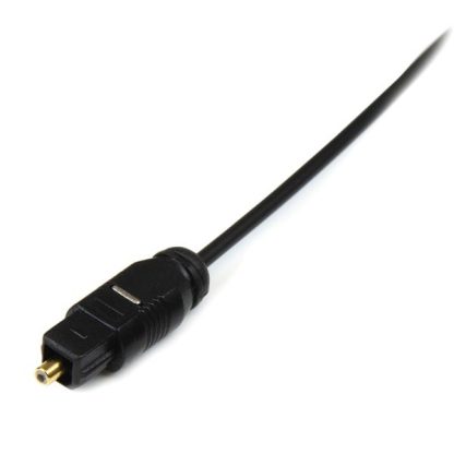 StarTech.com 3 ft Toslink SPDIF Optical Digital Audio Cable - Image 2