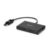 StarTech.com 3-Port Multi Monitor Adapter - DisplayPort 1.2 to 3x HDMI MST Hub - Triple 1080p HDMI Monitors - Video Splitter fo