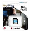 Kingston Technology Canvas Go! Plus 64GB SDXC Canvas Go Plus 170R C10 UHS-I U3 V30 - Image 2