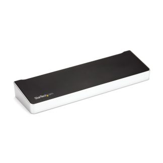 StarTech.com 4K USB-C Dock, Triple UHD 4K Monitor Docking Station, Mac & Windows, USB C to HDMI & DisplayPort, 100W Power Delive