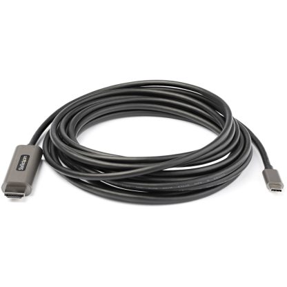 StarTech.com 16ft (5m) USB C to HDMI Cable 4K 60Hz w/ HDR10 - Ultra HD USB Type-C to 4K HDMI 2.0b Video Adapter Cable - USB-C t - Image 4