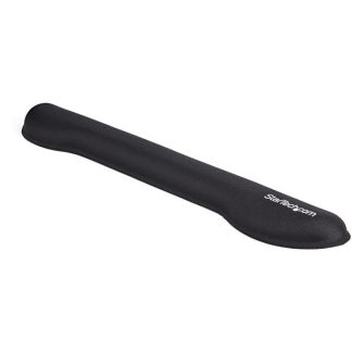 StarTech.com Foam Keyboard Wrist Rest for Ergonomic Typing Support - Padded Non-Slip Keyboard Cushion - Laptop or Desktop Comput