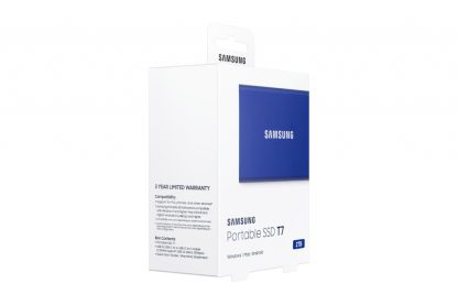 Samsung Portable SSD T7 2 TB USB Type-C 3.2 Gen 2 (3.1 Gen 2) Blue - Image 5