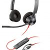 Poly Blackwire 3320 Stereo USB-C Headset +USB-C/A Adapter - Image 3