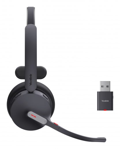 Yealink WH64 Hybrid Mono Teams Headset Wireless Head-band Office/Call center Micro-USB Bluetooth Black - Image 3
