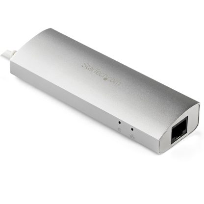 StarTech.com 3-Port Portable USB 3.0 Hub plus Gigabit Ethernet - Built-In Cable~3-Port Portable USB 3.0 Hub plus Gigabit Ethern - Image 4
