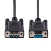 StarTech.com 3m RS232 Serial Null Modem Cable, Crossover Serial Cable w/Al-Mylar Shielding, DB9 Serial COM Port Cable Female to - Image 4