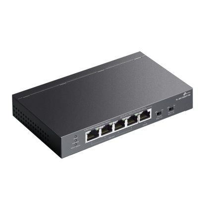 TP-Link TL-SG1005P-PD network switch Gigabit Ethernet (10/100/1000) Power over Ethernet (PoE) Black - Image 4