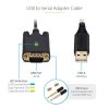 StarTech.com 3ft (1m) USB to Serial Adapter Cable, COM Retention, Interchangeable Screws/Nuts, USB-A to DB9 RS232, FTDI IC, ESD - Image 13