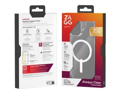 ZAGG Crystal Palace Snap Case iPhone 16/15/14/13 Clear - Image 5