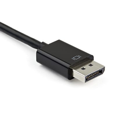 StarTech.com DisplayPort to HDMI VGA Adapter - DisplayPort 1.2 HBR2 to HDMI 2.0 (4K 60Hz) or VGA 1080p Converter Dongle - DP to - Image 3
