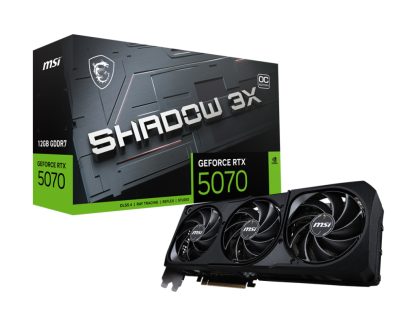 MSI GeForce RTX 5070 12G SHADOW 3X OC NVIDIA 12 GB GDDR7
