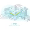TP-Link DECO X55 (3-Pack) Dual-band (2.4 GHz / 5 GHz) Wi-Fi 6 (802.11ax) White Internal - Image 6